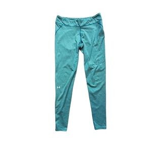 Under Armour Green Athletic Leggings for Active Wear